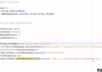 MySQL database using XAMPP
