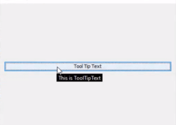 tooltip in java