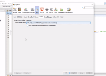 set up JavaFX and Scene Builder