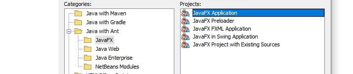 Failed to automatically set up a JavaFX platform