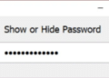 hide and show password in jPasswordField
