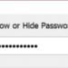 hide and show password in jPasswordField