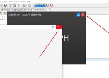 close a JavaFX application or window