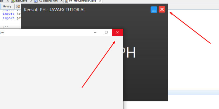 How To Close A JavaFX Application Or Window Best For Beginners