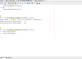 drag an undecorated stage in JavaFX