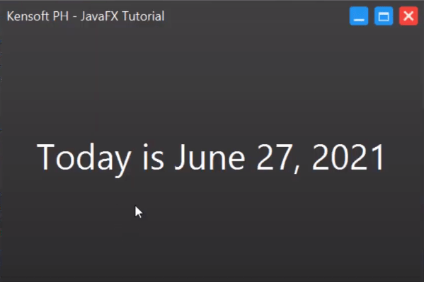 Get current date in Java