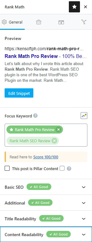 Rank Math Pro Review