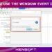Window Event in JavaFX