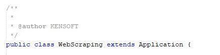 Comments in Java