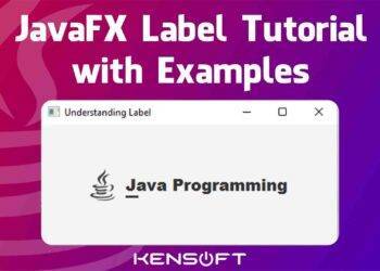 JavaFX Label Tutorial