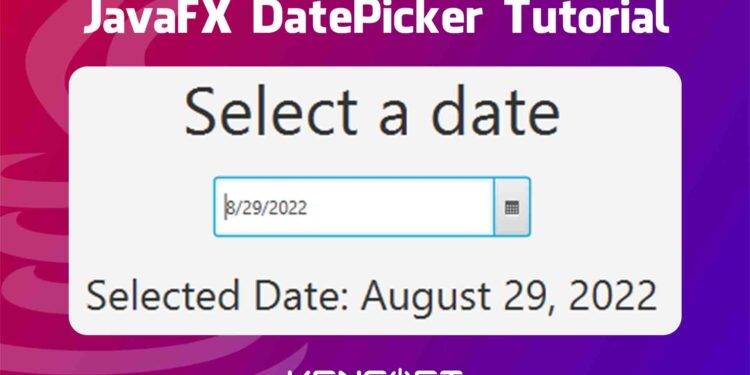 JavaFX DatePicker Website