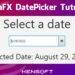 How to use the DatePicker in JavaFX | 100% Free Tutorial