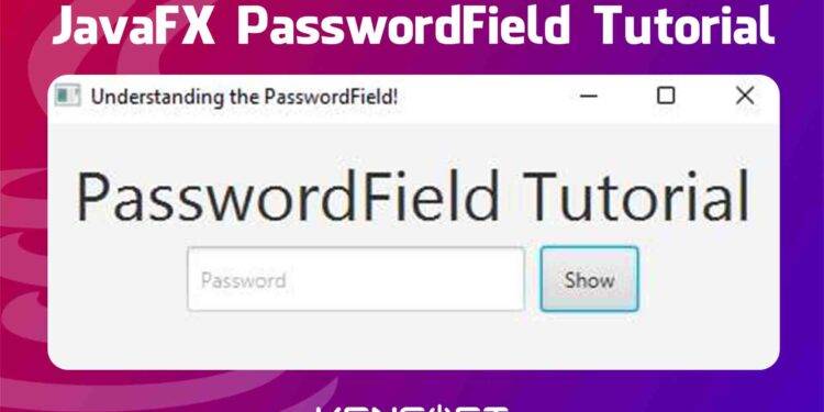 JavaFX PasswordField
