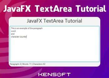 JavaFX TextArea
