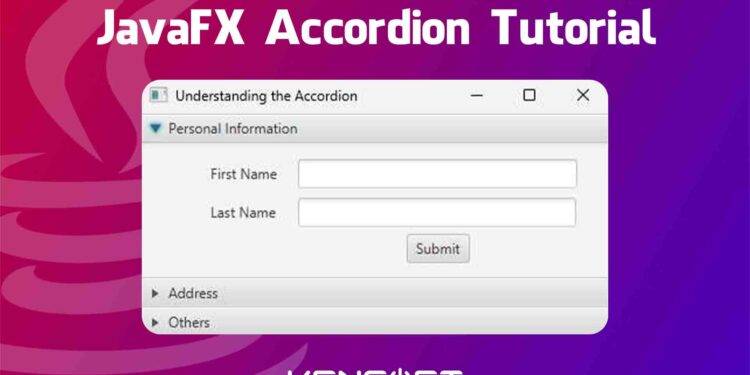 JavaFX Accordion