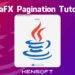 JavaFX Pagination