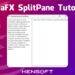 How to use the JavaFX SplitPane | 100% Perfect Tutorial