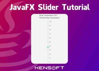 How to use the Slider in JavaFX | 100% Perfect Tutorial