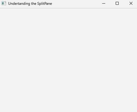 How to use the JavaFX SplitPane