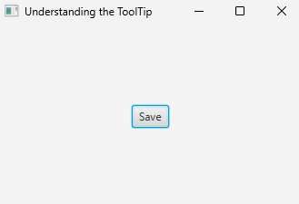 Tooltip in JavaFX Add to Scene