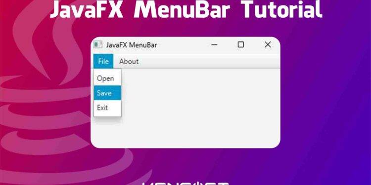 JavaFX MenuBar