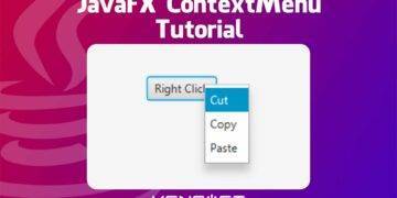 JavaFX Context Menu