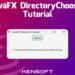JavaFX DirectoryChooser: 100% Perfect Step-By-Step Guide