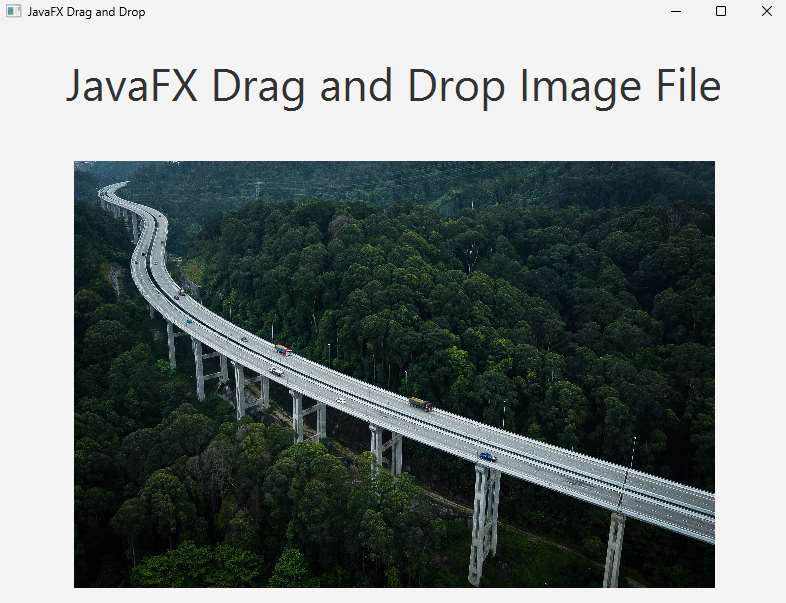 JavaFX Drag and Drop Image