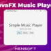 JavaFX Music Player