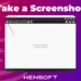 How to take a screenshot on PC using Kenshot