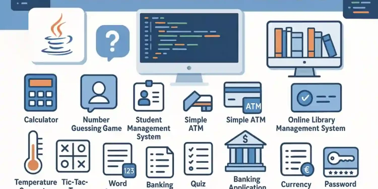 15 Beginner Java Projects