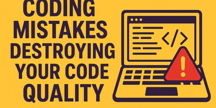 Coding mistakes